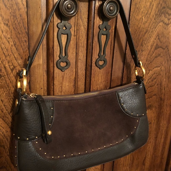 Cole Haan “Stephanie” suede satchel - Picture 2 of 8